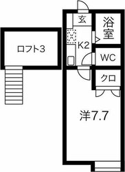 シェリールミニ B棟の物件間取画像